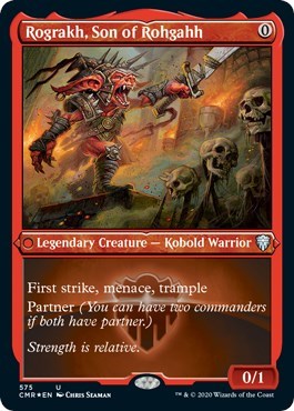 Rograkh, Son of Rohgahh (Foil Etched) [Commander Legends] | Empire Gaming NC