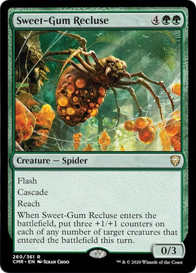 Sweet-Gum Recluse [Commander Legends] | Empire Gaming NC