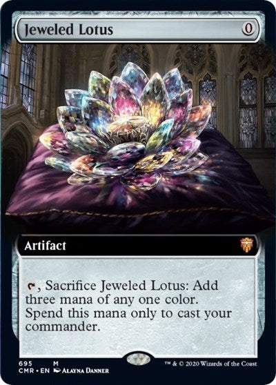 Jeweled Lotus (Extended Art) [Commander Legends] | Empire Gaming NC