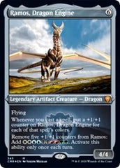 Ramos, Dragon Engine (Foil Etched) [Commander Legends] | Empire Gaming NC