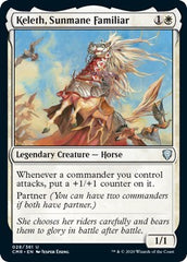 Keleth, Sunmane Familiar [Commander Legends] | Empire Gaming NC