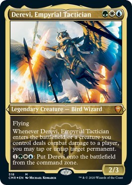 Derevi, Empyrial Tactician (Foil Etched) [Commander Legends] | Empire Gaming NC