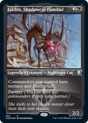 Falthis, Shadowcat Familiar (Foil Etched) [Commander Legends] | Empire Gaming NC