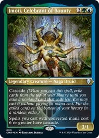 Imoti, Celebrant of the Bounty (Foil Etched) [Commander Legends] | Empire Gaming NC