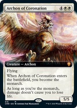 Archon of Coronation (Extended Art) [Commander Legends] | Empire Gaming NC