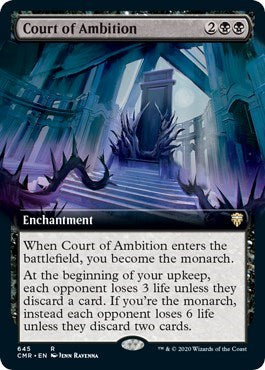 Court of Ambition (Extended Art) [Commander Legends] | Empire Gaming NC