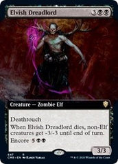 Elvish Dreadlord (Extended Art) [Commander Legends] | Empire Gaming NC