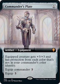 Commander's Plate (Extended Art) [Commander Legends] | Empire Gaming NC