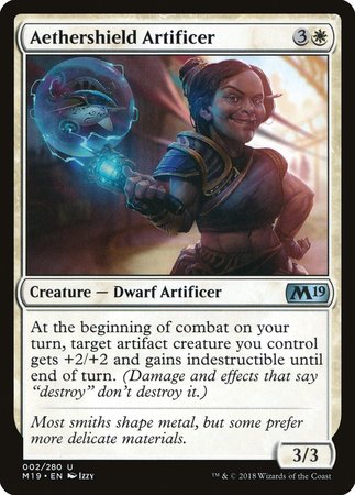 Aethershield Artificer [Core Set 2019] | Empire Gaming NC