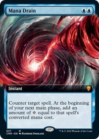 Mana Drain (Extended Art) [Commander Legends] | Empire Gaming NC