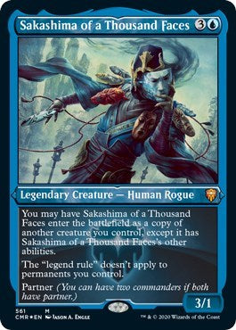 Sakashima of a Thousand Faces (Foil Etched) [Commander Legends] | Empire Gaming NC