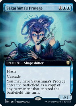 Sakashima's Protege (Extended Art) [Commander Legends] | Empire Gaming NC