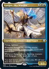 Kangee, Sky Warden (Foil Etched) [Commander Legends] | Empire Gaming NC