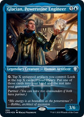 Glacian, Powerstone Engineer (Foil Etched) [Commander Legends] | Empire Gaming NC