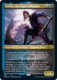 Yuriko, the Tiger's Shadow (Foil Etched) [Commander Legends] | Empire Gaming NC