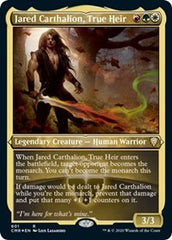 Jared Carthalion, True Heir (Foil Etched) [Commander Legends] | Empire Gaming NC