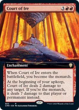 Court of Ire (Extended Art) [Commander Legends] | Empire Gaming NC