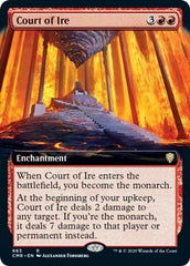 Court of Ire (Extended Art) [Commander Legends] | Empire Gaming NC