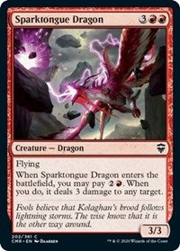 Sparktongue Dragon [Commander Legends] | Empire Gaming NC