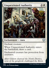 Unquestioned Authority [Commander Legends] | Empire Gaming NC