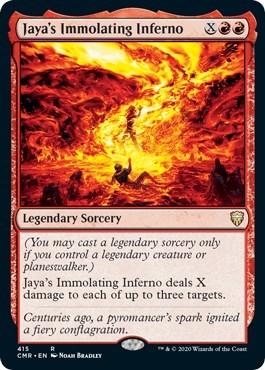 Jaya's Immolating Inferno [Commander Legends] | Empire Gaming NC