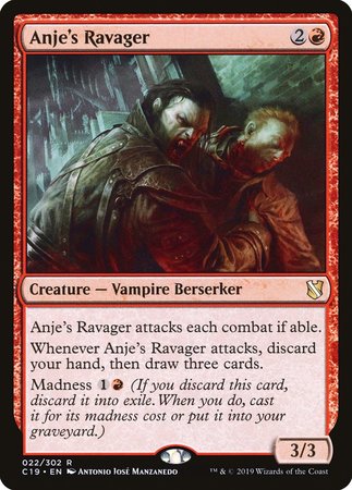 Anje's Ravager [Commander 2019] | Empire Gaming NC