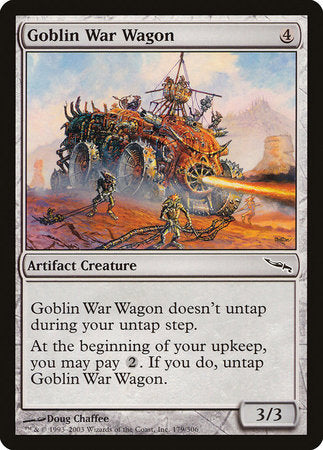 Goblin War Wagon [Mirrodin] | Empire Gaming NC