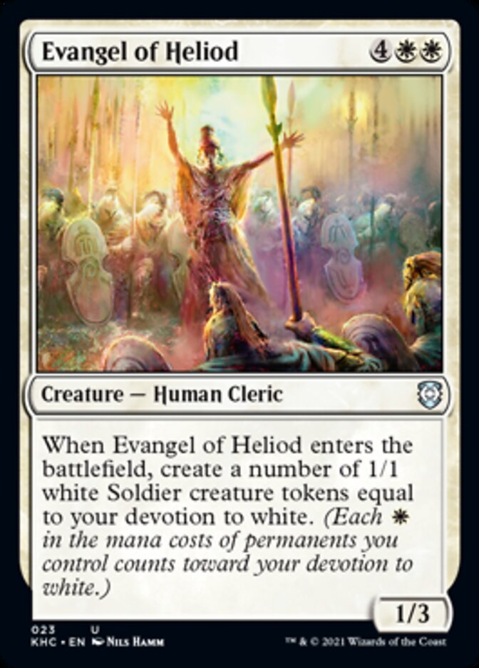 Evangel of Heliod [Kaldheim Commander] | Empire Gaming NC