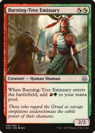 Burning-Tree Emissary [Duel Decks: Mind vs. Might] | Empire Gaming NC