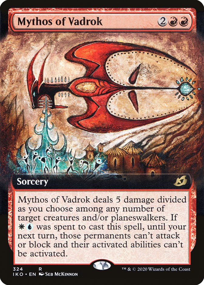 Mythos of Vadrok (Extended Art) [Ikoria: Lair of Behemoths] | Empire Gaming NC