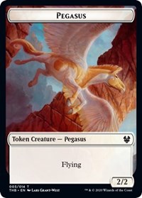 Pegasus // Wall Double-sided Token (Challenger 2021) [Unique and Miscellaneous Promos] | Empire Gaming NC