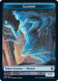 Illusion // Pegasus Double-sided Token (Challenger 2021) [Unique and Miscellaneous Promos] | Empire Gaming NC