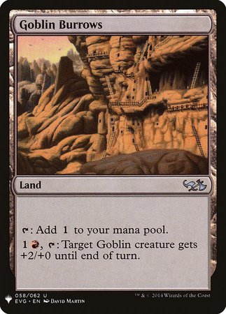 Goblin Burrows [Mystery Booster] | Empire Gaming NC