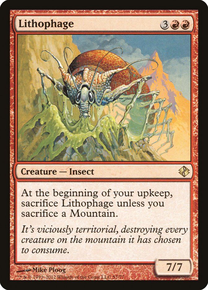 Lithophage [Duel Decks: Venser vs. Koth] | Empire Gaming NC