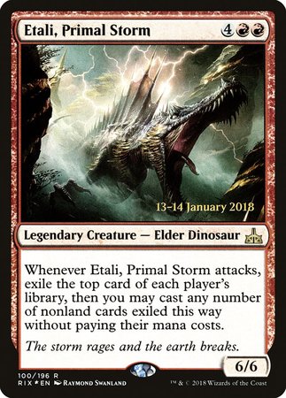 Etali, Primal Storm [Rivals of Ixalan Promos] | Empire Gaming NC