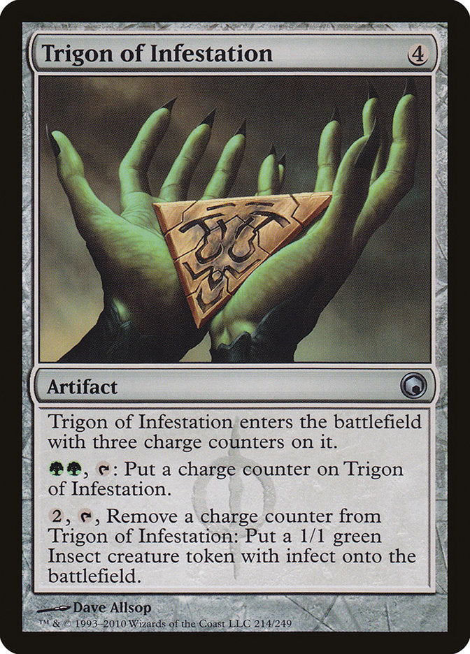 Trigon of Infestation [Scars of Mirrodin] | Empire Gaming NC