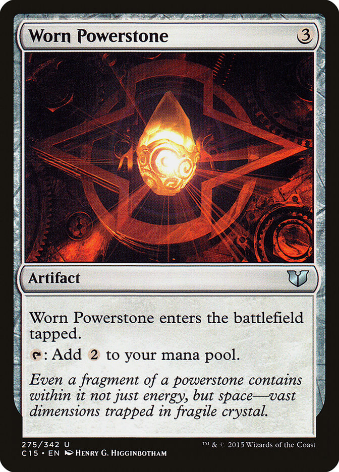 Worn Powerstone [Commander 2015] | Empire Gaming NC