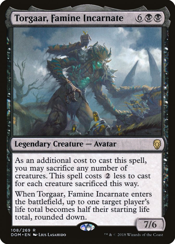 Torgaar, Famine Incarnate [Dominaria] | Empire Gaming NC