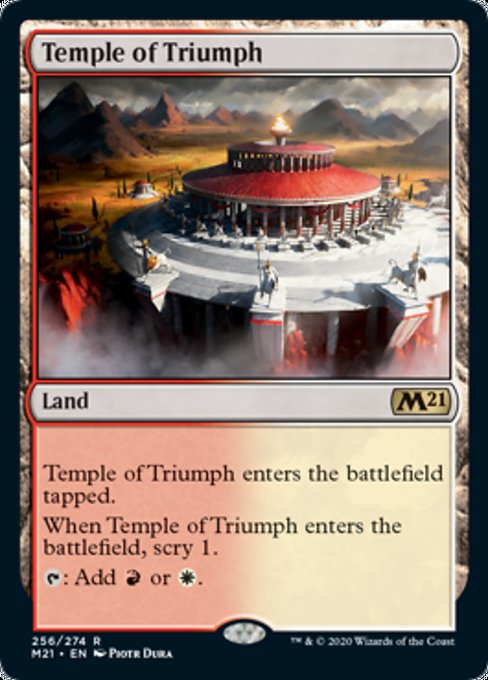 Temple of Triumph [Core Set 2021] | Empire Gaming NC