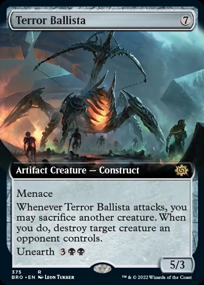 Terror Ballista (Extended Art) [The Brothers' War] | Empire Gaming NC