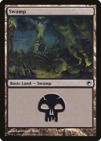 Swamp (240) [Scars of Mirrodin] | Empire Gaming NC