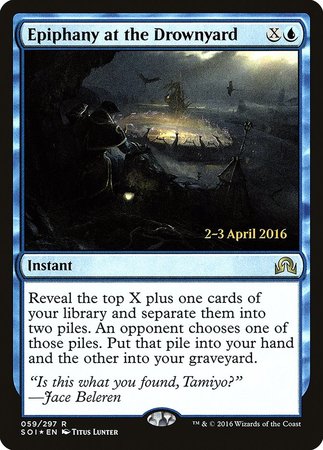 Epiphany at the Drownyard [Shadows over Innistrad Prerelease Promos] | Empire Gaming NC