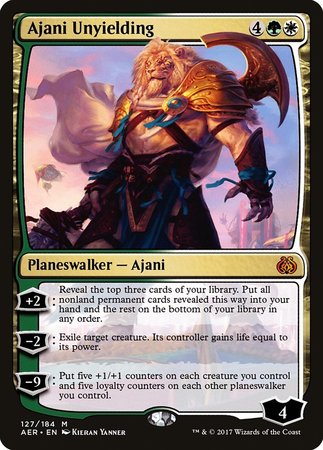 Ajani Unyielding [Aether Revolt] | Empire Gaming NC