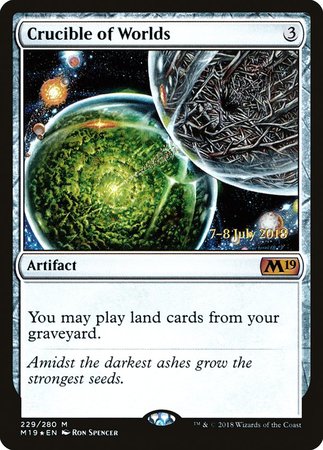 Crucible of Worlds [Core Set 2019 Promos] | Empire Gaming NC