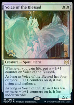 Voice of the Blessed [Innistrad: Crimson Vow Prerelease Promos] | Empire Gaming NC