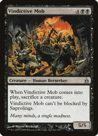 Vindictive Mob [Ravnica: City of Guilds] | Empire Gaming NC