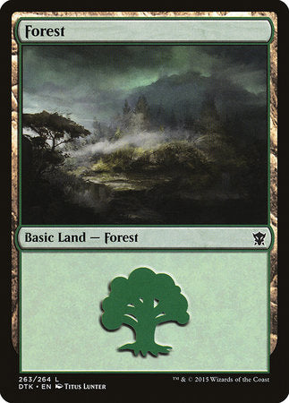 Forest (263) [Dragons of Tarkir] | Empire Gaming NC