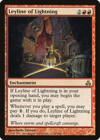 Leyline of Lightning [Guildpact] | Empire Gaming NC