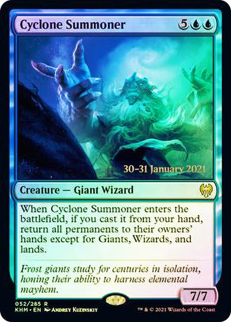 Cyclone Summoner  [Kaldheim Prerelease Promos] | Empire Gaming NC