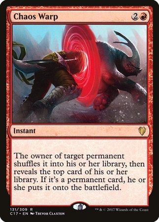 Chaos Warp [Commander 2017] | Empire Gaming NC